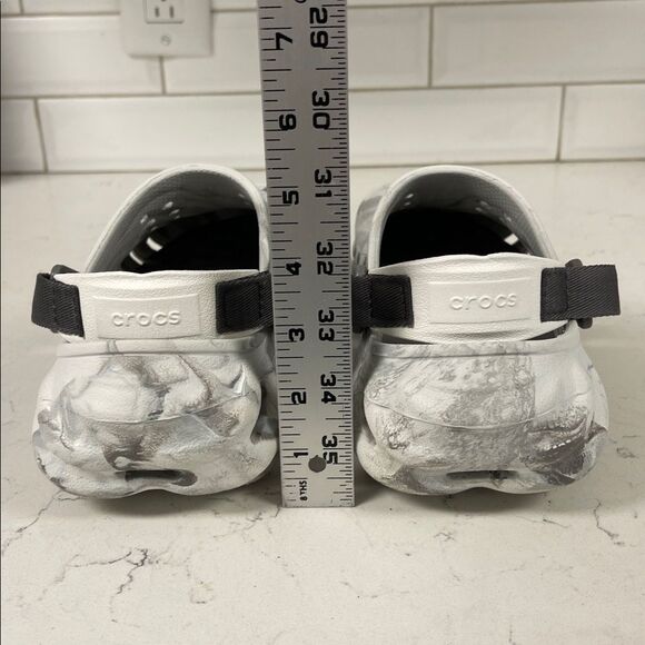 CROCS Echo Marbled Clog Marble Gray and White / Moonlight Clogs Size 8 Junior main image 11
